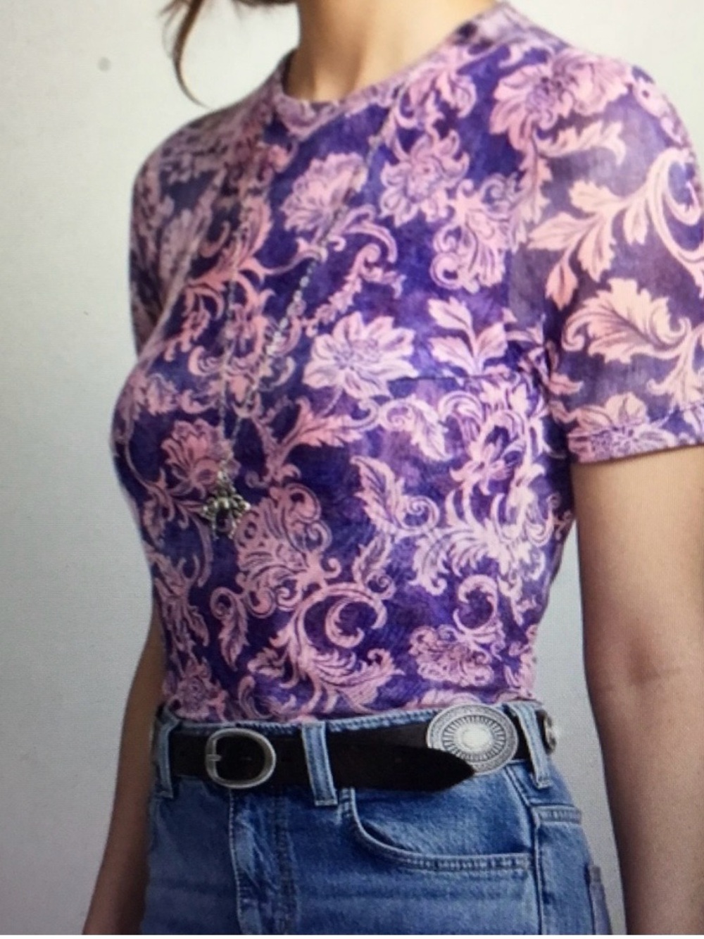 Johnny Was Florentina mesh top